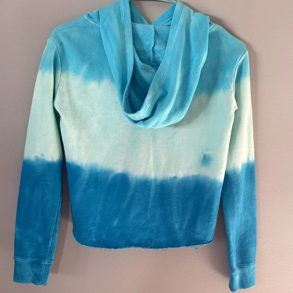 Justice Girls Blue Distressed Hoodie 10